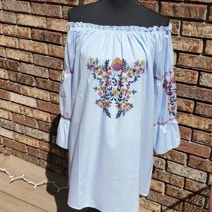 Off the shoulder top